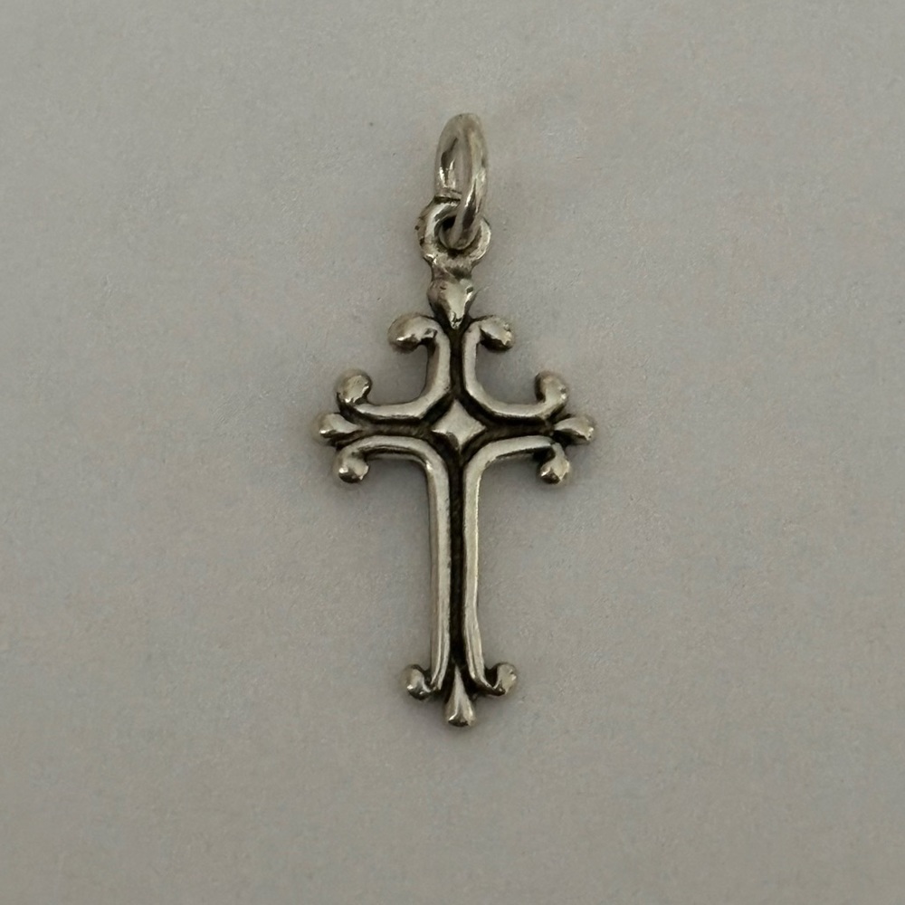 Sterling Silver Dainty Cross Pendant